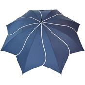 Parapluie long - Large 105 cm - Ouverture automatique - Bleu
