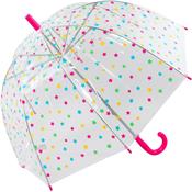 Parapluie transparent cloche pour fille - Imprimé étoiles