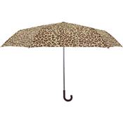 Parapluie pliant femme - Parapluie Compact de 24 CM - Poignée en U - Léopard