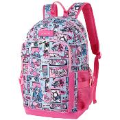 Sac à dos scolaire Annox NextGen - 30 x 15 x 44 cm - 20 L - Mélange rose
