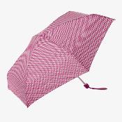 Mini parapluie pliant pour femme - Résistant au vent - Protection UV - Rose