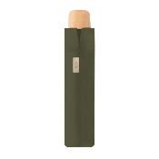 Parapluie pliant et écologique - Fait de plastique recyclé - Ouverture manuelle - Large protection 92 cm - Olive profonde