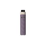Parapluie pliant ultraléger et compact pour femme - Motif chevron lilas