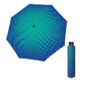 Mini parapluie pliant pour femme - Bleu foncé