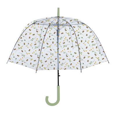 Parapluie cloche transparente femme - Ouverture et fermeture automatiques - Abeilles