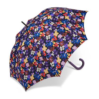 Grand+parapluie+automatique+-+Resistant+au+vent+-+Avec+poignee+courbee+-+Automne+fleurit