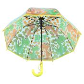 Parapluie enfant - Ouverture automatique - Dinosaures - Jaune