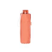 Parapluie pliant carré pour femmes - Grande toile de 102 cm - Résistant au vent - Adapté à 2 personnes - Pêche corail