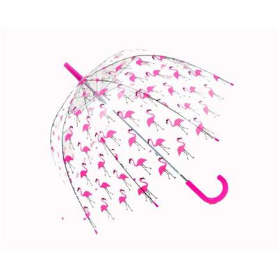 Parapluie long - Cloche enfant - Flamants roses