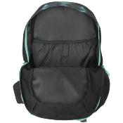 Sac à dos scolaire Annox NextGen - 31 x 19 x 46 cm - 38 L - Noir/Sarcelle