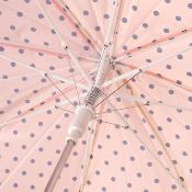 Parapluie enfant Disney - Parapluie pour fille rose - Poignée noire - Minnie