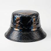Chapeau de pluie pour femme - Imperméable - Noir