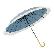 Grand parapluie de golf - 16 baleines - Grande protection de 105 cm de diamètre - Bleu ciel