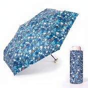 Mini Parapluie de Poche pour Femmes - Parapluie Plat Ultra Léger et Ultra Compact - Bleu turquoise