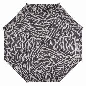 Parapluie Pliant Ultraléger et Compact pour Femme - Monochrome - Motif Hexagonal