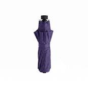 Parapluie pliant ultraléger et slim pour femmes - Résistant au vent - Avec protection UV - Violet