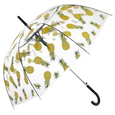 Parapluie long - Design Anglais - Ouverture automatique - Ananas - reduced