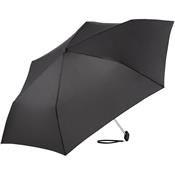 Mini Parapluie pliant ultra fin pour Homme et Femme - Parapluie Ultre léger de 143 GR - Résistant au vent - Noir