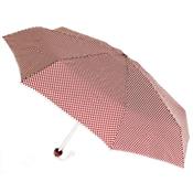 Micro parapluie femme Vogue - Résistant au vent - Damier rouge