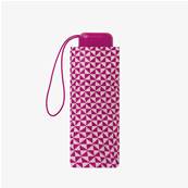 Mini parapluie pliant pour femme - Résistant au vent - Protection UV - Rose