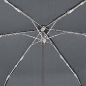 Parapluie pliant femme et homme - Léger et compact - Gris