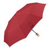 Parapluie pliant et écologique pour femme - Ouverture automatique - Large protection 94 cm - Rouge