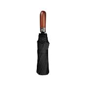Parapluie pliant automatique pour homme - Parapluie trois volets - Noir