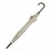 Parapluie Long pour Femme - Système d'ouverture Automatique - 16 Baleines en Fibre de Verre - Grande Protection de 105 cm - Résistant au vent - Vert Clair