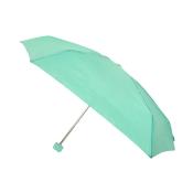 Parapluie pliant et écologique pour femme - Ultra-léger et compact - Résistant au vent - Celadon