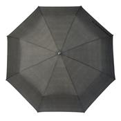 Parapluie pliant Hugo Boss pour homme - Ouverture automatique - Diamètre 102 cm - Gris