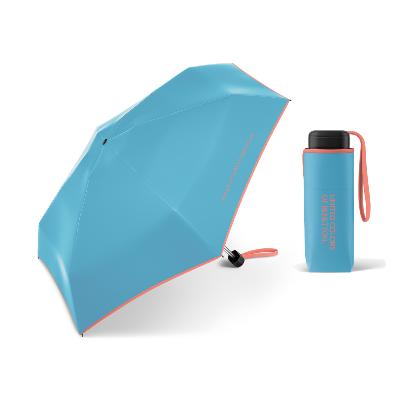 Parapluie plat pliable ultra compact & léger - ultra mini pour femme - Bachelor Button