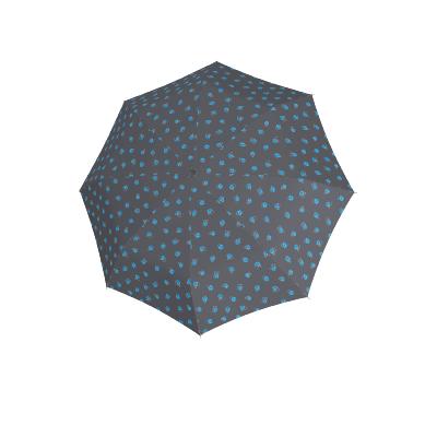 Parapluie pliant pour homme et femme - Système d'ouverture automatique - Bleu bonbon
