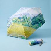 Mini Parapluie Pliant avec Revêtement UV - Léger et Compact - Champs de blé