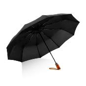 Parapluie pliant automatique pour homme - Parapluie triple - Noir