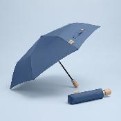Mini Parapluie Pliant et écologique pour Hommes et Femmes - Ouverture et Fermeture Automatiques - Bleu