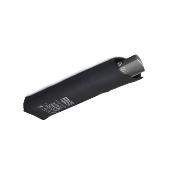 Mini parapluie pliant pour homme - Ultra compact et plat - Système d'ouverture automatique - Noir