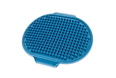 Ferribiella – Brosse En Caoutchouc pour Chat et Chien Offrant Massage et Élimination Des Poils – Large – Dimensions Adaptées – Bleu