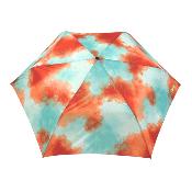 Mini Parapluie pliant por femme - Avec protection anti-UV - Ultra-léger 100g - Résistant au vent - Aurore céleste