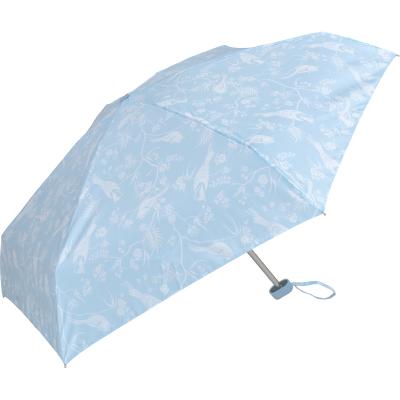 Parapluie pliant à ouverture manual - Résistant au vent - Bleu